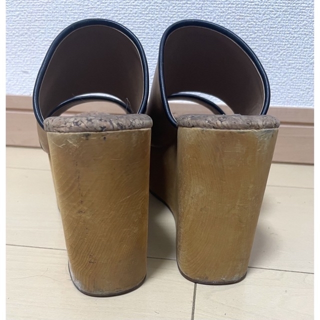 Ameri VINTAGE(アメリヴィンテージ)の人気　レア　AMERI  アメリ　コルク　プラットフォーム　サンダル　美脚　厚底 レディースの靴/シューズ(サンダル)の商品写真