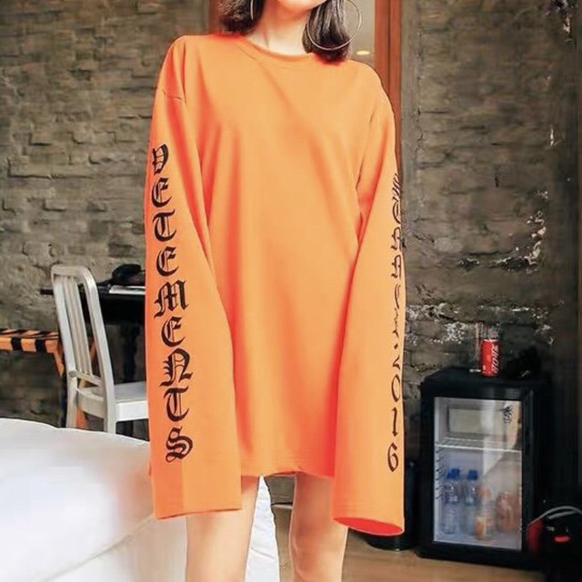 フリル リボン シャツ 韓国 オルちゃん 地雷系 原宿 量産型 ブラック レディースのトップス(Tシャツ(長袖/七分))の商品写真