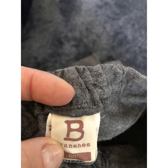 Branshes(ブランシェス)のブランシェス リボン付き レギンス 2枚セット キッズ/ベビー/マタニティのベビー服(~85cm)(パンツ)の商品写真