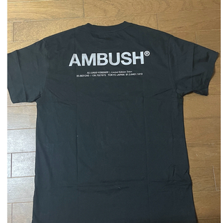 アンブッシュ(AMBUSH)のambushTシャツ　サイズ：4（XL）全新未使用品　即発送(Tシャツ/カットソー(半袖/袖なし))