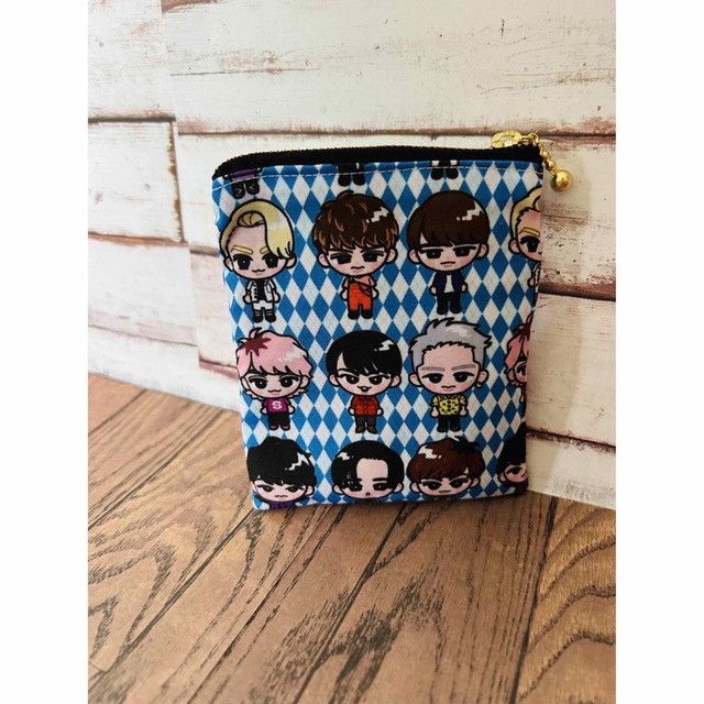 SnowMan フラットポーチ ハンドメイド | フリマアプリ ラクマ SnowMan フラットポーチ ハンドメイド