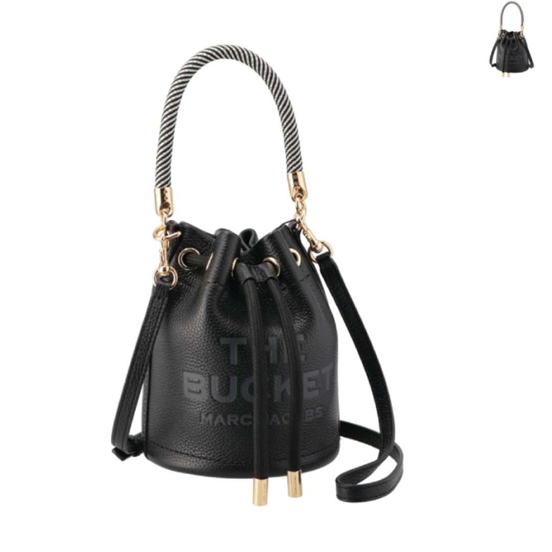 MARC JACOBS(マークジェイコブス)のマークジェイコブス MARC JACOBS  バケットバッグ マイクロ THE BUCKET BAG 巾着バッグ ショルダーバッグ ミニ ハンドバッグ 2023年秋冬新作 2S3HCR058H03 0004  レディースのバッグ(ショルダーバッグ)の商品写真