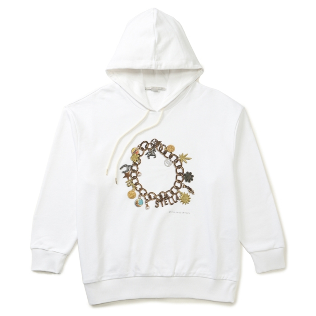 ステラマッカートニー STELLA MCCARTNEY パーカー STELLA´S CHARM HOODIE プルオーバー ロゴ スウェット フーディ 2023年秋冬新作 6J0157 3SPX80 9000