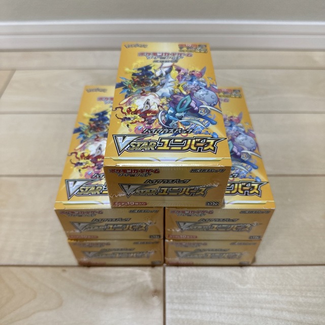 ポケモンカード VSTARユニバース 5BOX シュリンク付きの通販 by T's