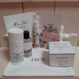 クリスチャンディオール(Christian Dior)のメゾンクリスチャンディオール♡ サクラ7.5ml ほか(サンプル/トライアルキット)