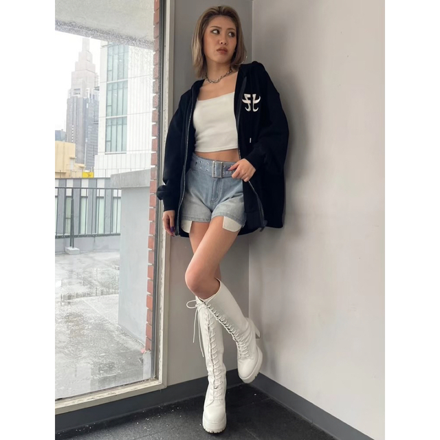 桜 印 浜崎あゆみ × エゴイスト コラボUNISEX パーカー フリーサイズ
