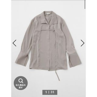 マウジー(moussy)のmoussy サテンシャツ(シャツ/ブラウス(長袖/七分))