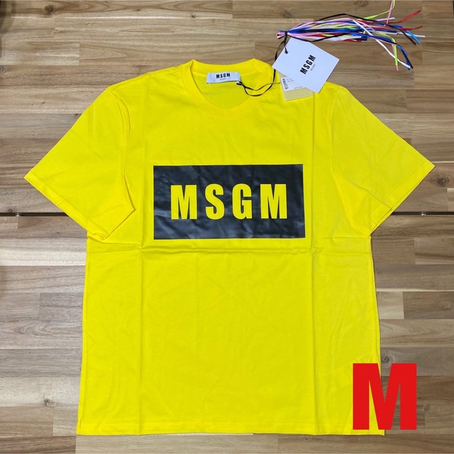 MSGM 黄色Tシャツ