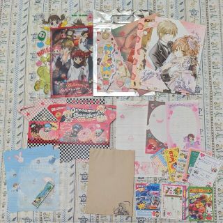 マーガレット、花とゆめ　CIAO　他　古め　ごちゃまぜ雑誌付録セット(ノート/メモ帳/ふせん)