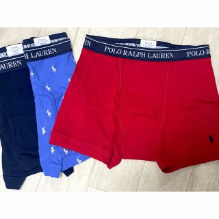 ポロラルフローレン(POLO RALPH LAUREN)の【未使用　新品】POLO RALPH LAUREN　ボクサーパンツ3枚セット(ボクサーパンツ)