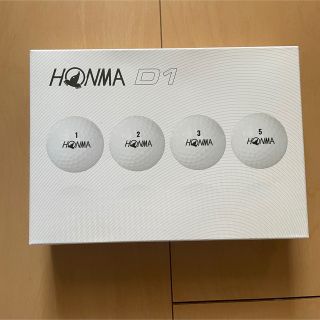 ホンマゴルフ(本間ゴルフ)の【新品未使用】HONMA D1 ゴルフボール1ダース(ゴルフ)