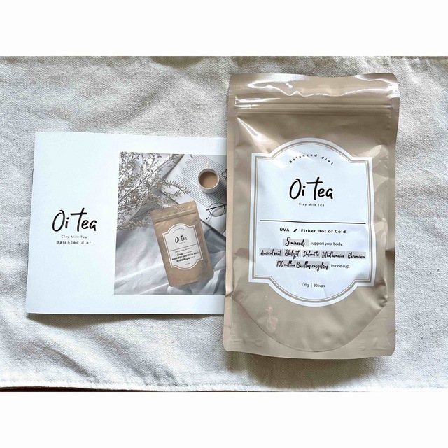 Oi tea ミルクティー　120g 1袋 コスメ/美容のダイエット(ダイエット食品)の商品写真