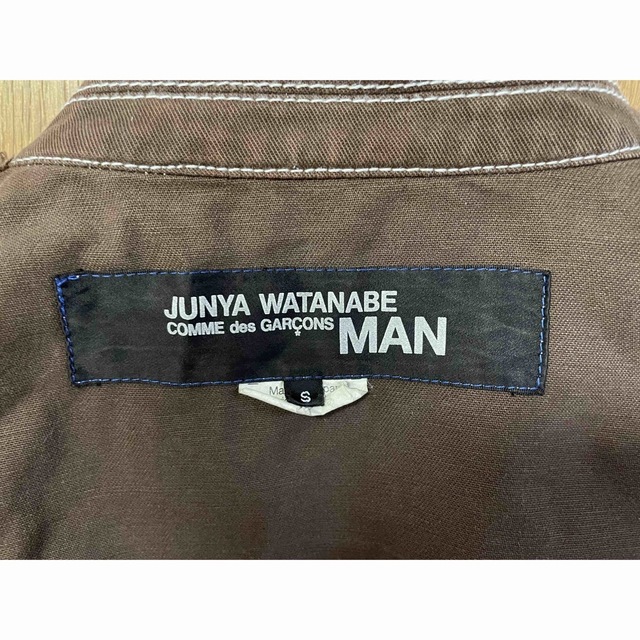 JUNYA WATANABE MAN(ジュンヤワタナベマン)のジュンヤワタナベ マン ポインター  オーバーオール再構築ジャケット  06SS メンズのジャケット/アウター(テーラードジャケット)の商品写真