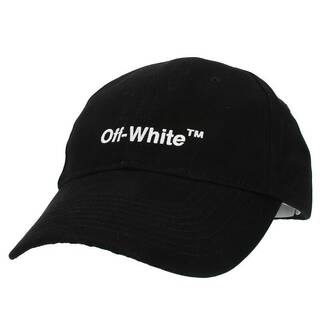 オフホワイト(OFF-WHITE)のオフホワイト ロゴ刺繍キャップ メンズ(帽子)