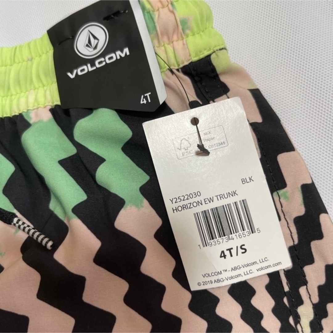 volcom(ボルコム)のボルコム　キッズ　ボーイズ　半袖　Tシャツ　ボードショーツ サーフパンツ 水着 キッズ/ベビー/マタニティのキッズ服男の子用(90cm~)(水着)の商品写真