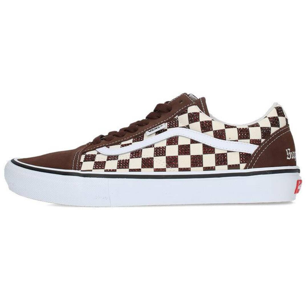 に値下げ! 【27cm】バンズsupremeシュプリームVANSオールドスクール