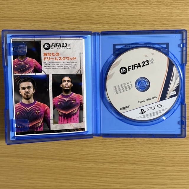 PlayStation(プレイステーション)のプレステ5 FIFA23 エンタメ/ホビーのゲームソフト/ゲーム機本体(家庭用ゲームソフト)の商品写真