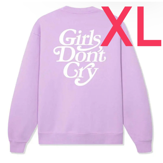 Girls Don’t Cry Sweatshirt パープル XL gdc