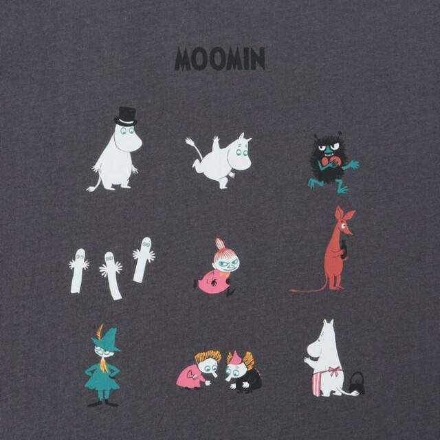 MOOMIN(ムーミン)のMOOMIN ムーミン リトルミイ スナフキン ニョロニョロ スティンキー レディースのトップス(Tシャツ(半袖/袖なし))の商品写真