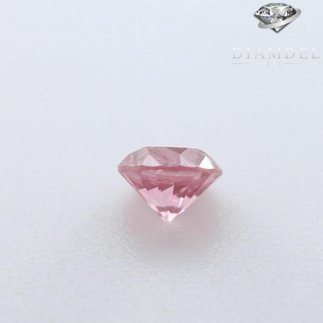 ピンクダイヤモンドルース/F.V.PURPLISH.PINK/0.078 ct.