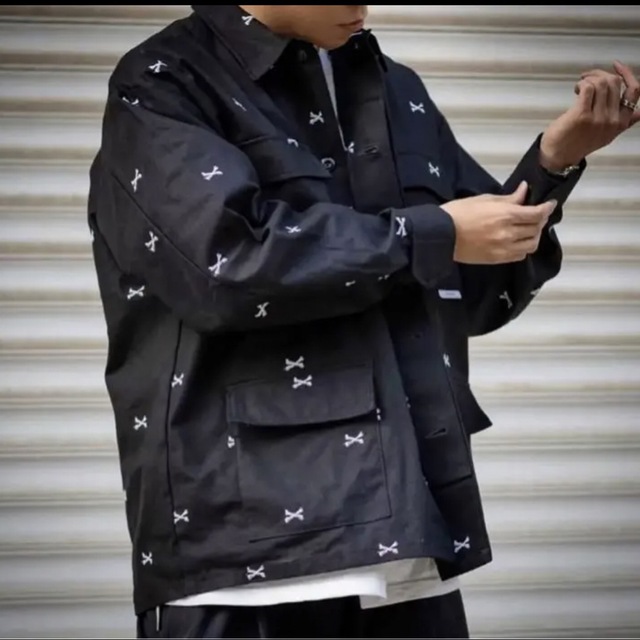 wtaps ジャングルシャツ jungle01 ダブルタップス クロスボーン