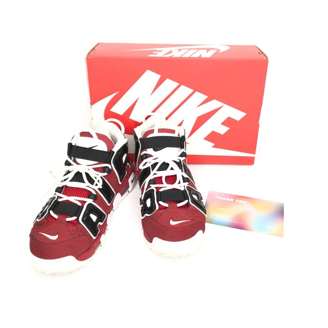 NIKE(ナイキ)の▼▼NIKE ナイキ AIR MORE UP TEMPO '96 921948-600 レッド メンズの靴/シューズ(スニーカー)の商品写真