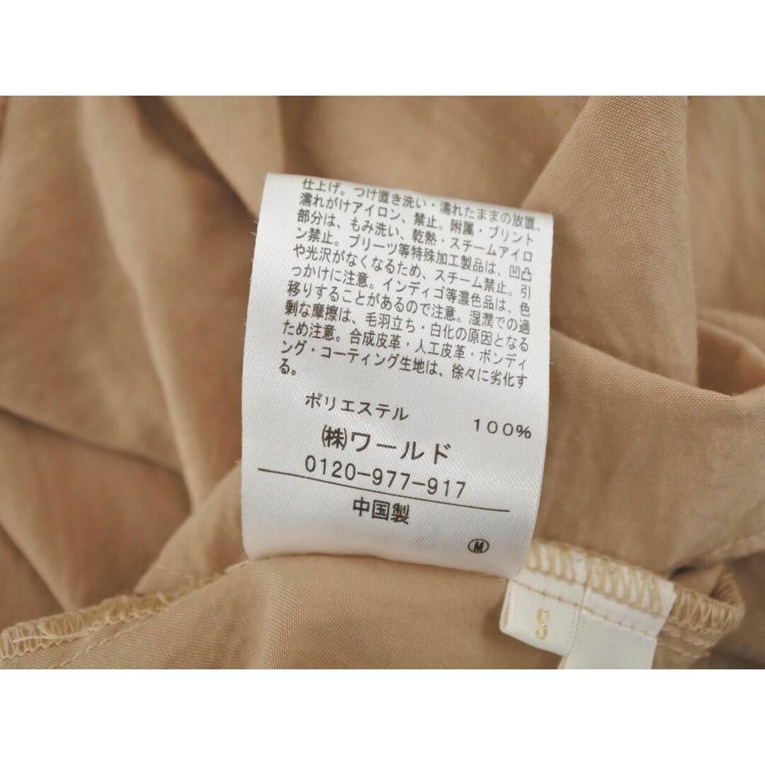 grove(グローブ)のgrove グローブ フリルスリーブ ブラウス シャツ sizeS/ベージュ ■◆ レディース レディースのトップス(シャツ/ブラウス(半袖/袖なし))の商品写真