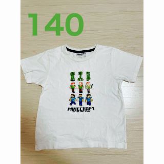 【中古】マイクラ　マインクラフト　Tシャツ　140(Tシャツ/カットソー)