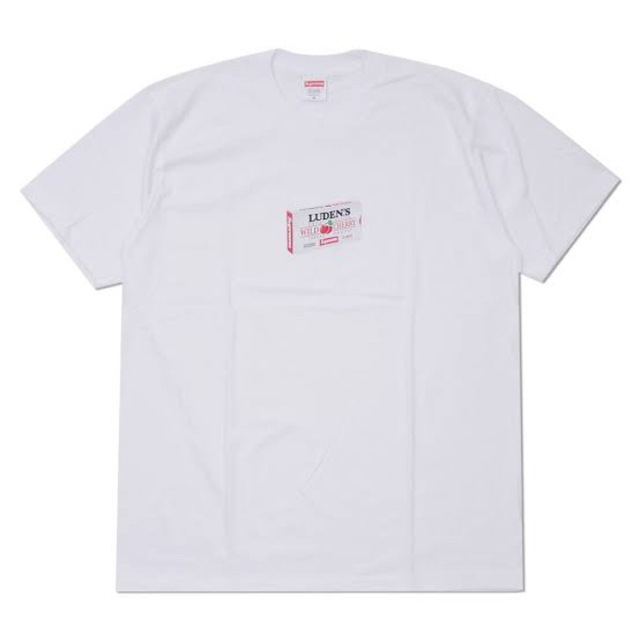 M 白 Supreme shop tee white シュプリーム ショップT