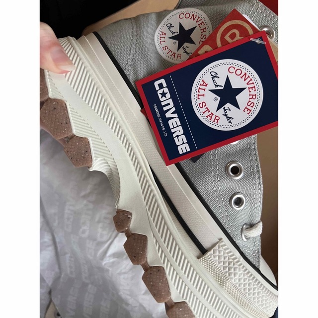 CONVERSE(コンバース)のコンバース　トレックウェーブハイ　グレー(アイスグレイ) レディースの靴/シューズ(スニーカー)の商品写真
