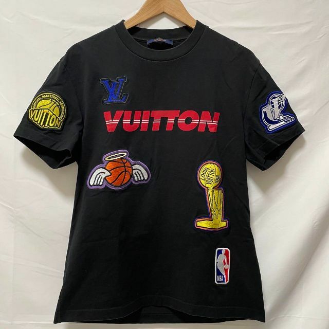 ルイヴィトン NBA コラボ マルチロゴ Tシャツ メンズ カットソー