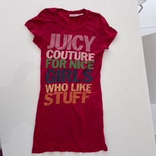 ジューシークチュール(Juicy Couture)のJUICY COUTURE ロング丈Tシャツ　レディース(Tシャツ(半袖/袖なし))