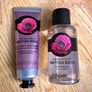 ザボディショップ(THE BODY SHOP)のブリティッシュローズ　ハンドクリーム・ボディシャンプー(ハンドクリーム)