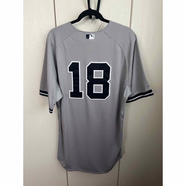 MLB - 黒田博樹 実使用 ヤンキースロードユニフォーム+ズボン MLB - 黒田博樹 実使用 ヤンキースロードユニフォーム+ズボン