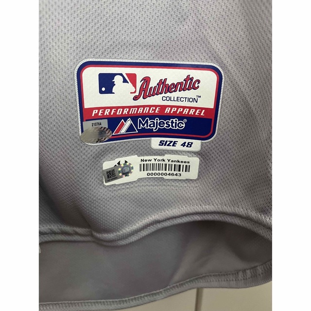 MLB - 黒田博樹 実使用 ヤンキースロードユニフォーム+ズボン MLB - 黒田博樹 実使用 ヤンキースロードユニフォーム+ズボン