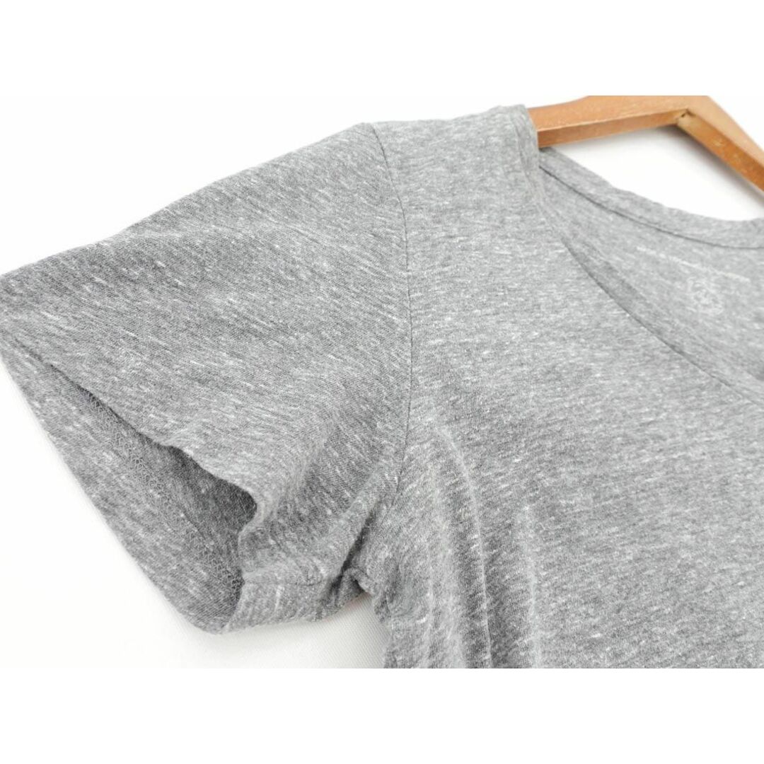 UNITED ARROWS(ユナイテッドアローズ)のgreen label relaxing グリーンレーベルリラクシング ユナイテッドアローズ Vネック ポケット Tシャツ グレー ■◆ レディース レディースのトップス(Tシャツ(半袖/袖なし))の商品写真