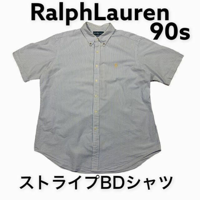 POLO RALPH LAUREN - 半袖シャツ XL BDシャツ ラルフ Ralph 90s