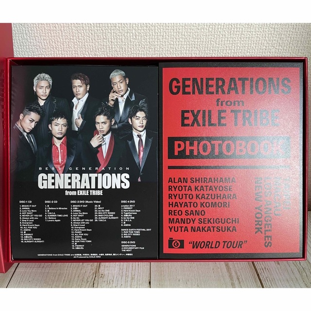 GENERATIONS ベストアルバムセット エンタメ/ホビーのDVD/ブルーレイ(ミュージック)の商品写真