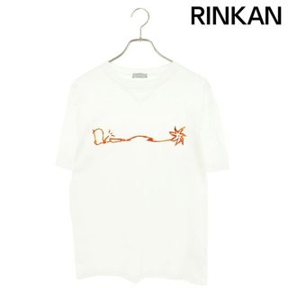 ディオール(Dior)のディオール  22AW  283J685C0554 カクタスジャックロゴ刺繍Tシャツ メンズ XS(Tシャツ/カットソー(半袖/袖なし))