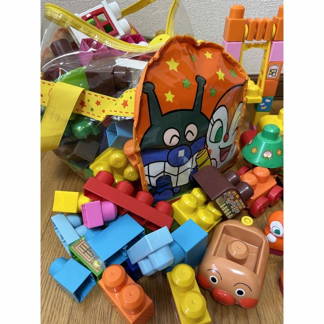 アンパンマン メガブロックまとめて大容量の通販 by いちご's アンパンマン メガブロックまとめて大容量の通販 by いちご's