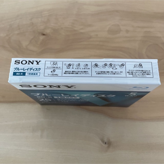 SONY(ソニー)のソニー ブルーレイR4倍速1層 Vシリーズ 5BNR1VLPS4(5枚入) スマホ/家電/カメラのテレビ/映像機器(その他)の商品写真