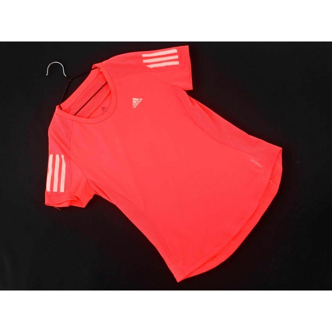 adidas(アディダス)のadidas アディダス トレーニングウェア Tシャツ sizeXS/ネオンピンク ■◆ レディース レディースのトップス(Tシャツ(長袖/七分))の商品写真