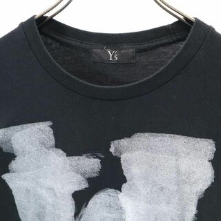Y's - ワイズ ロゴプリント 半袖 Tシャツ 2 黒 Y's ヨウジヤマモト ...