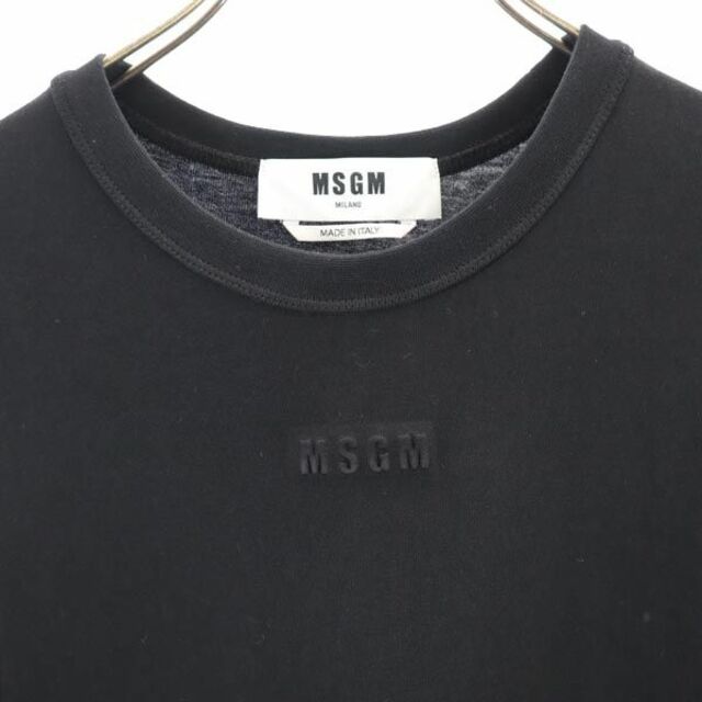 新品　MSGM エスエムジーエム　黒ワンピ