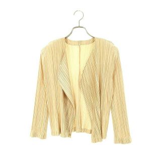 プリーツプリーズイッセイミヤケ(PLEATS PLEASE ISSEY MIYAKE)のプリーツプリーズ  PP43-JO209 プリーツカーディガン レディース 4(カーディガン)