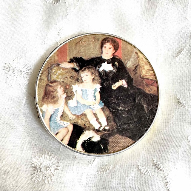絵画 シャルパンティエ夫人とその子どもたち アンティーク コンパクト