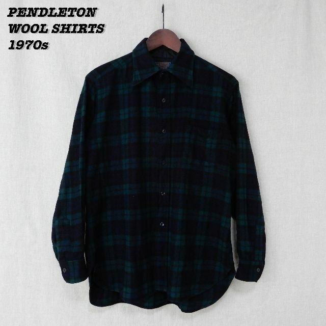 PENDLETON Wool Shirts 1970s L SHIRT23099