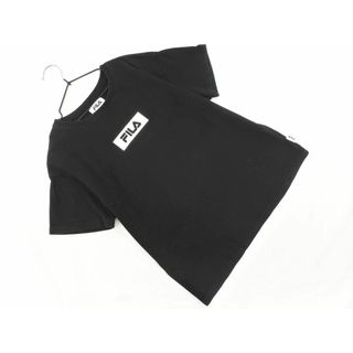 マーキュリーデュオ(MERCURYDUO)のマーキュリーデュオ FILA フィラ コラボ Tシャツ sizeF/黒 ■◆ レディース(Tシャツ(半袖/袖なし))