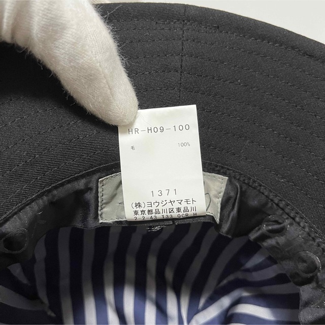 Yohji Yamamoto - 極美品✨ヨウジヤマモト プールオム とんがりハット