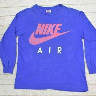ナイキ メンズのTシャツ・カットソー(長袖)（ブルー・ネイビー/青色系 